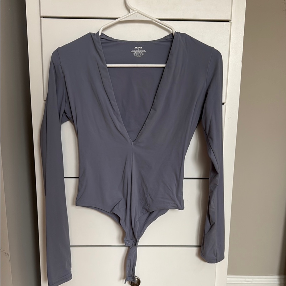 Skims Fits Everybody Plunge Bodysuit